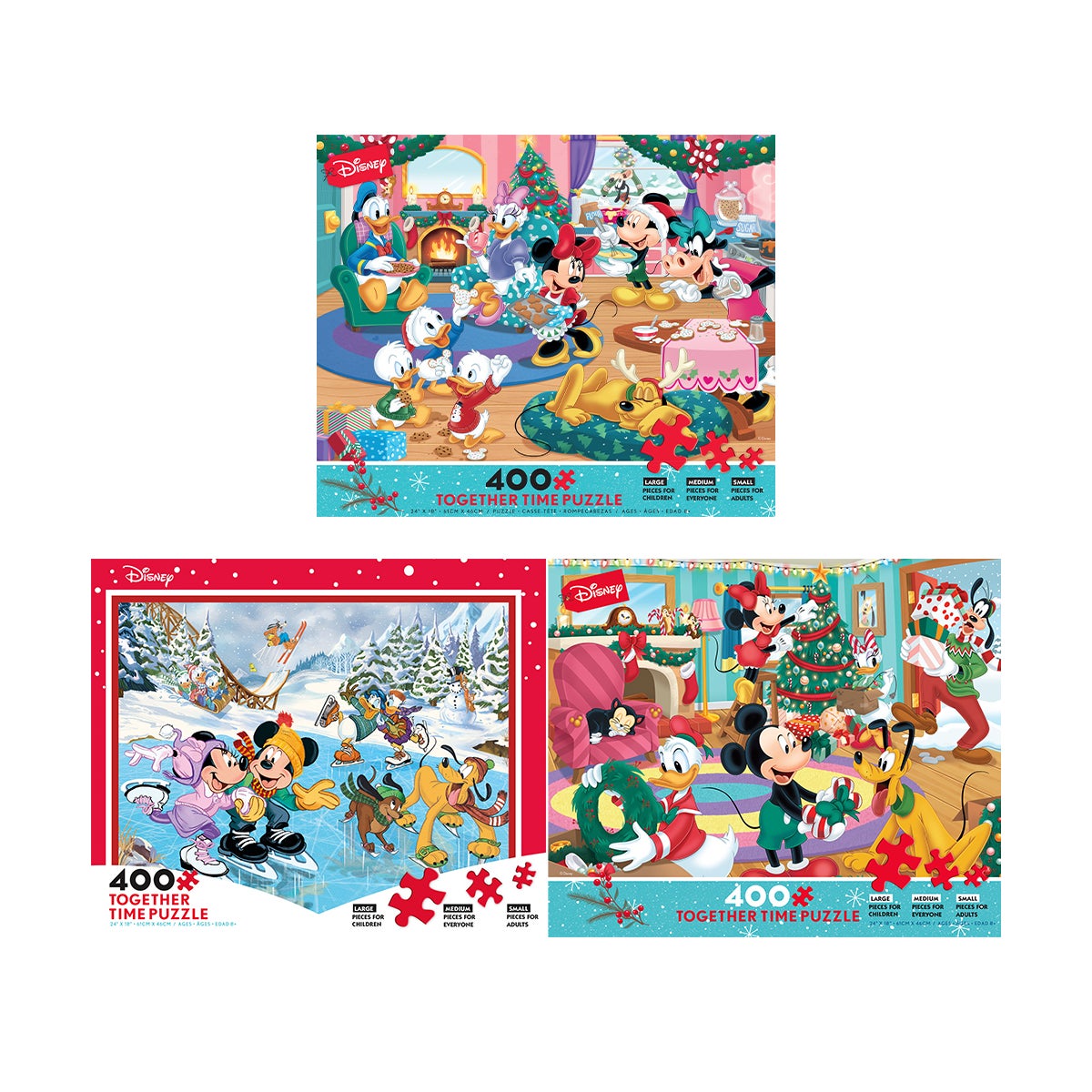 400PC DISNEY TOGETHER CHRISTMAS ASST (6) BL *HOLIDAY*